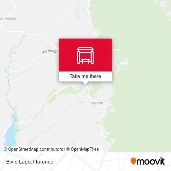 Bivio Lago map