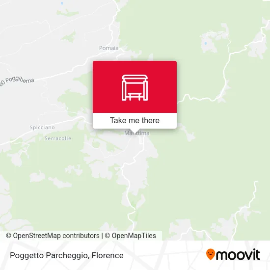 Poggetto Parcheggio map