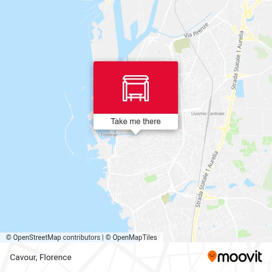 Cavour map