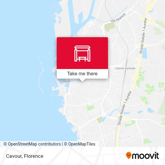 Cavour map