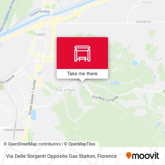 Via Delle Sorgenti Opposite Gas Station map