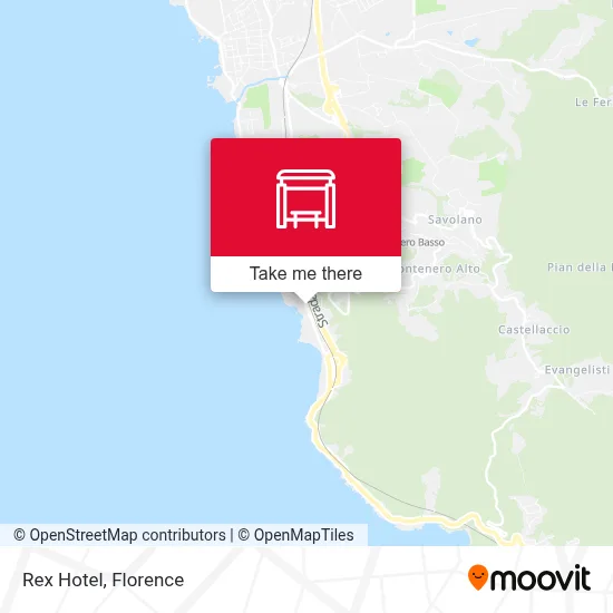 Rex Hotel map
