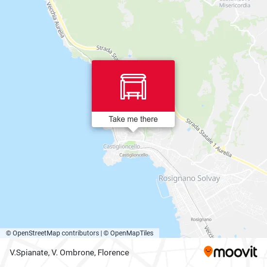 V.Spianate, V. Ombrone map