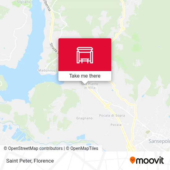 Saint Peter map