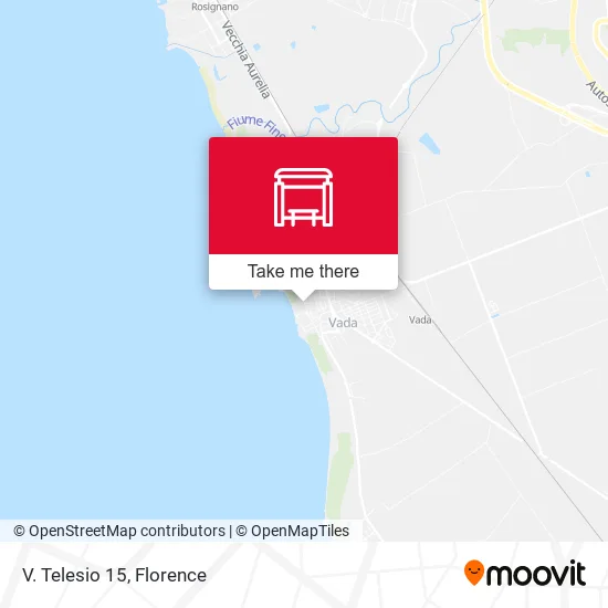 V. Telesio 15 map