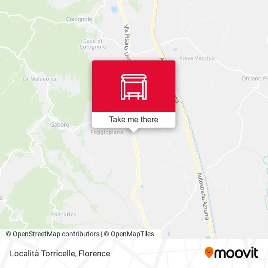 Località Torricelle map