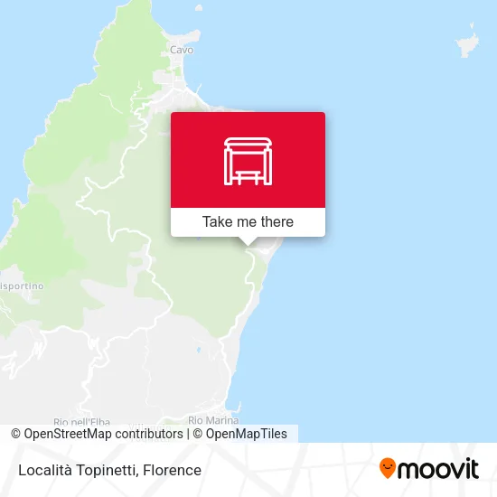 Località Topinetti map
