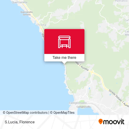 S.Lucia map