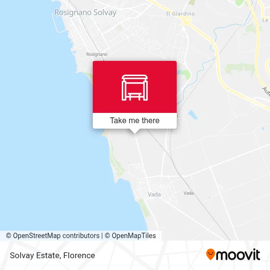Solvay Estate map