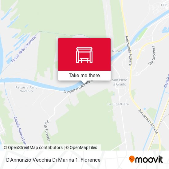 D'Annunzio Vecchia Di Marina 1 map