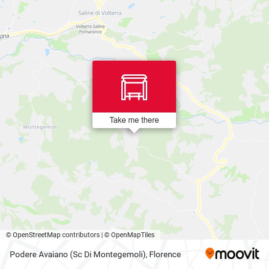 Podere Avaiano (Sc Di Montegemoli) map