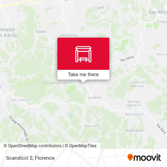 Scandicci 2 map