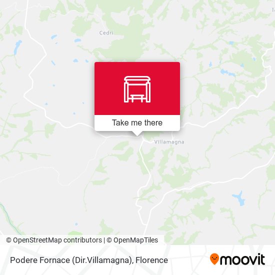Podere Fornace (Dir.Villamagna) map