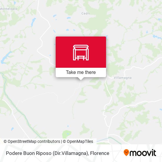 Podere Buon Riposo (Dir.Villamagna) map