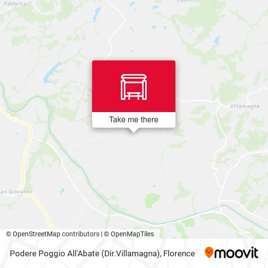 Podere Poggio All'Abate (Dir.Villamagna) map
