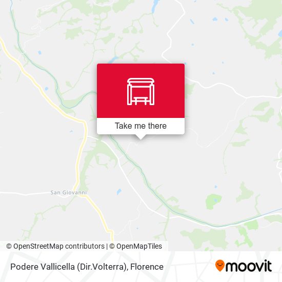 Podere Vallicella (Dir.Volterra) map