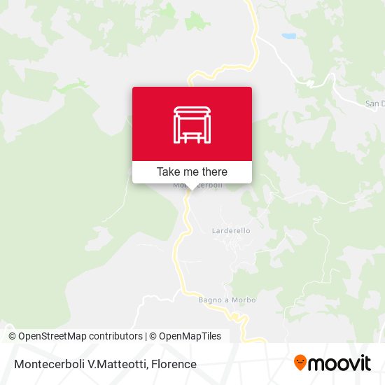 Montecerboli V.Matteotti map