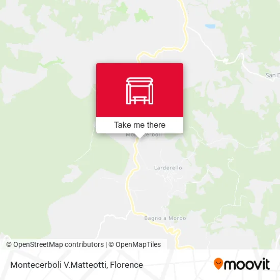 Montecerboli V.Matteotti map