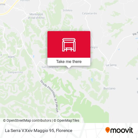 La Serra V.Xxiv Maggio 95 map