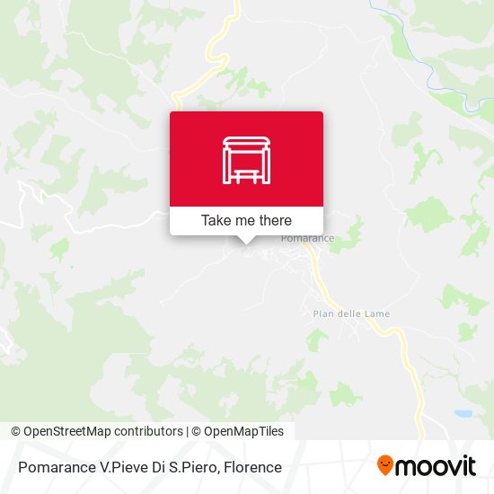 Pomarance V.Pieve Di S.Piero map