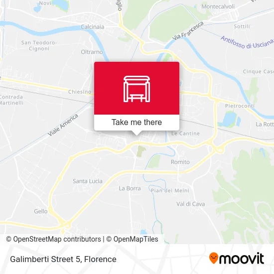 Galimberti Street 5 map