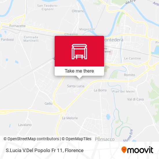 S.Lucia V.Del Popolo Fr 11 map
