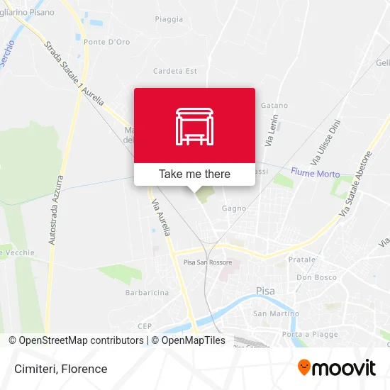 Cimiteri map