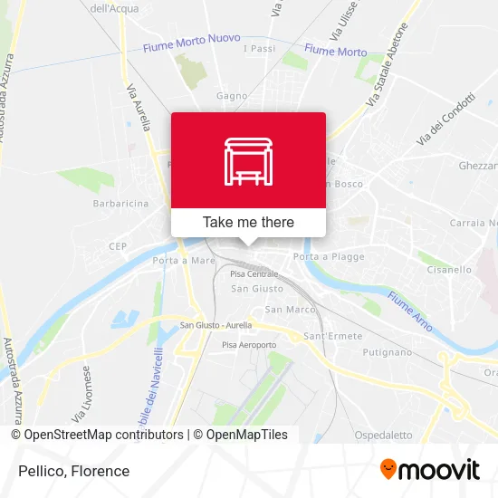 Pellico map