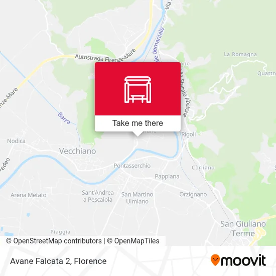 Avane Falcata 2 map