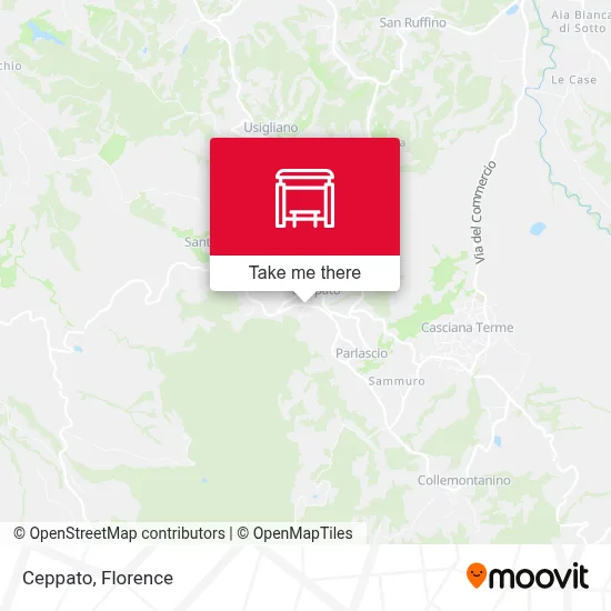 Ceppato map