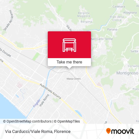 Via Carducci/Viale Roma map