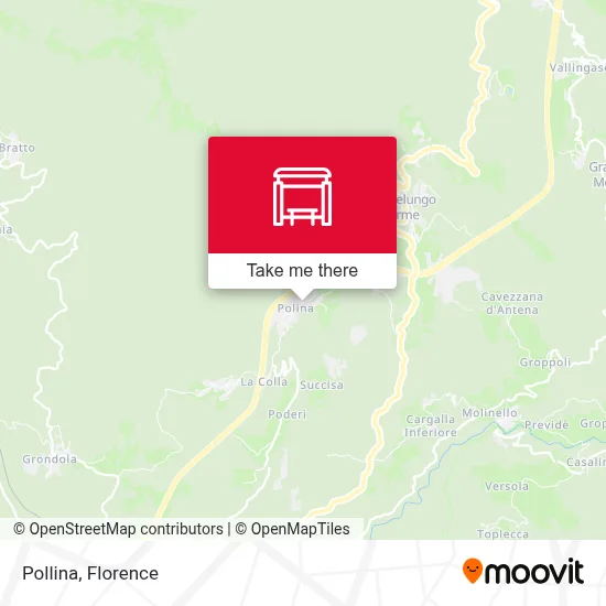 Pollina map