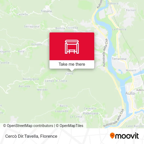 Cercò Dir.Tavella map