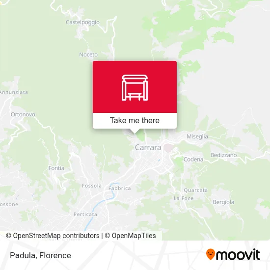 Padula map