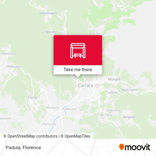 Padula map