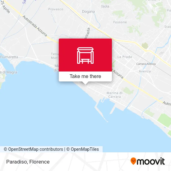 Paradiso map