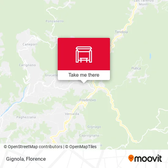 Gignola map