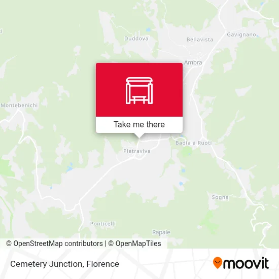 Cemetery Junction map