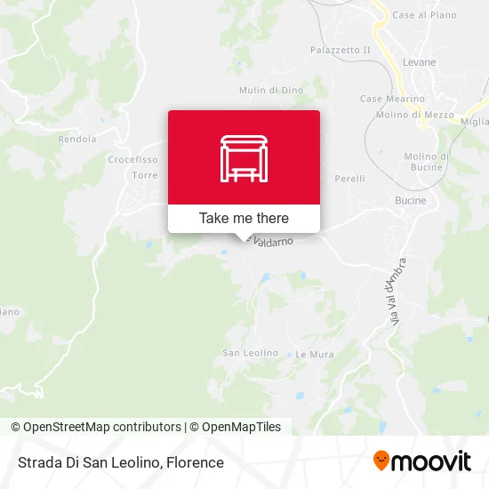 Strada Di San Leolino map