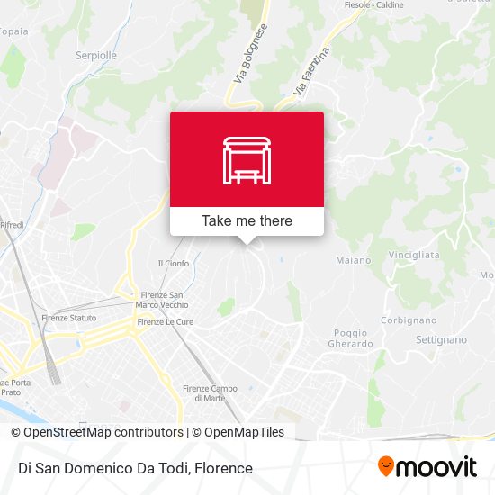 Di San Domenico Da Todi map