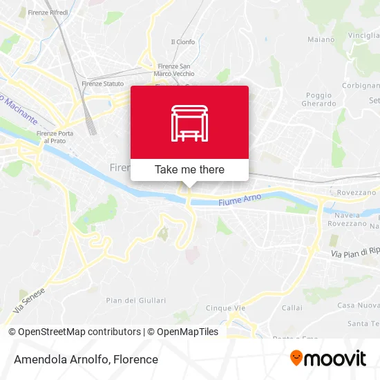 Amendola Arnolfo map