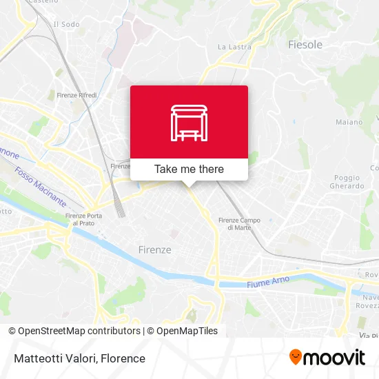 Matteotti Valori map