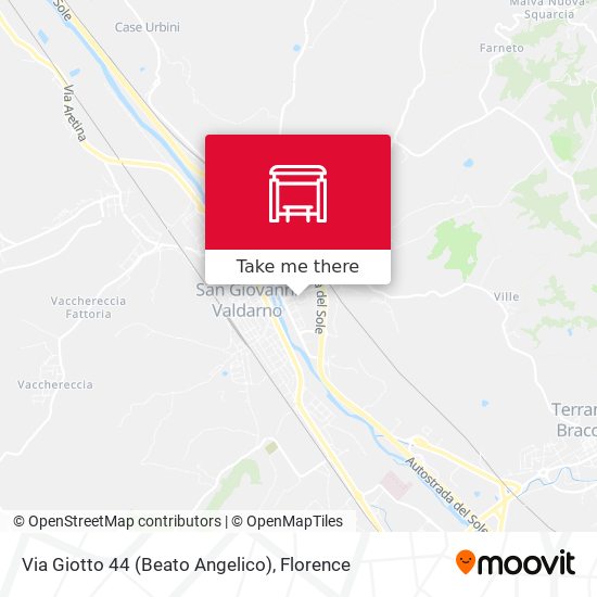Via Giotto 44 (Beato Angelico) map