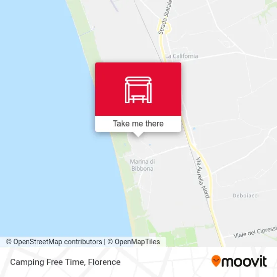 Camping Free Time map
