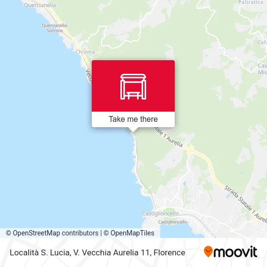 Località S. Lucia, V. Vecchia Aurelia 11 map