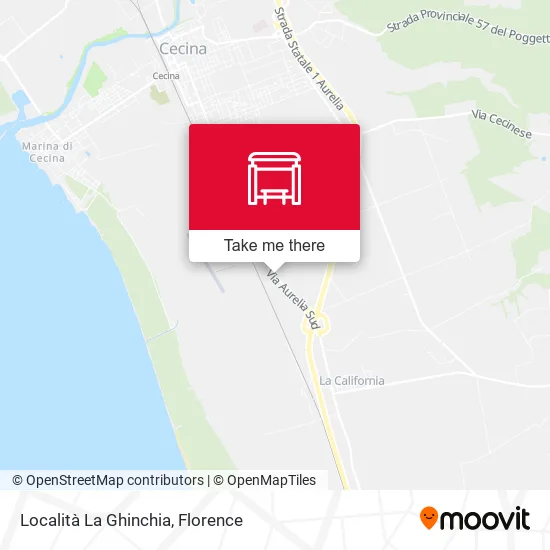 Località La Ghinchia map