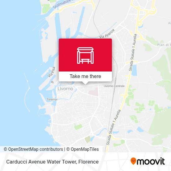 Carducci Avenue Water Tower map