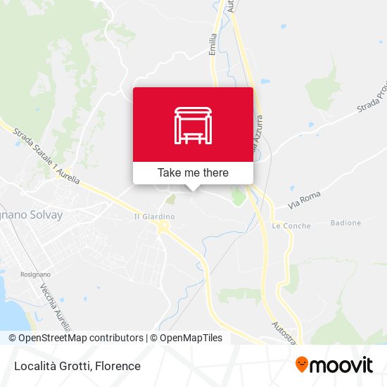 Località Grotti map