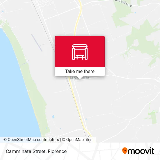 Camminata Street map