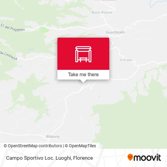 Campo Sportivo Loc. Luoghi map